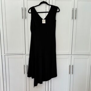 Flirty Black Sleeveless Dress